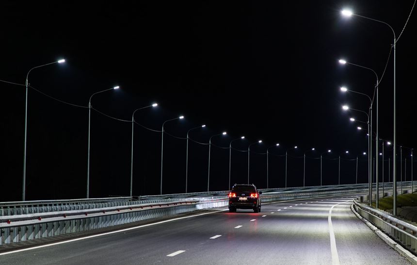 Улучшение искусственного освещения трасс