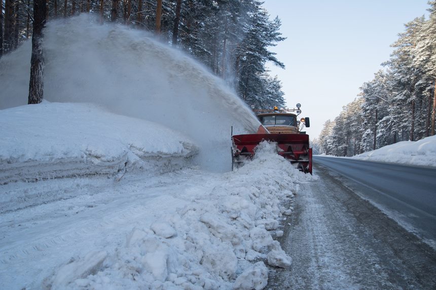 Содержание автомобильных дорог в зимний период